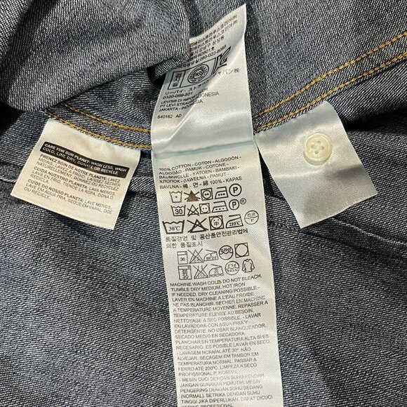 LIMITED EDITION Levi's Icons Reimagined Pearl Snap Western Denim Shirt  - LNC - Picture 8 of 8